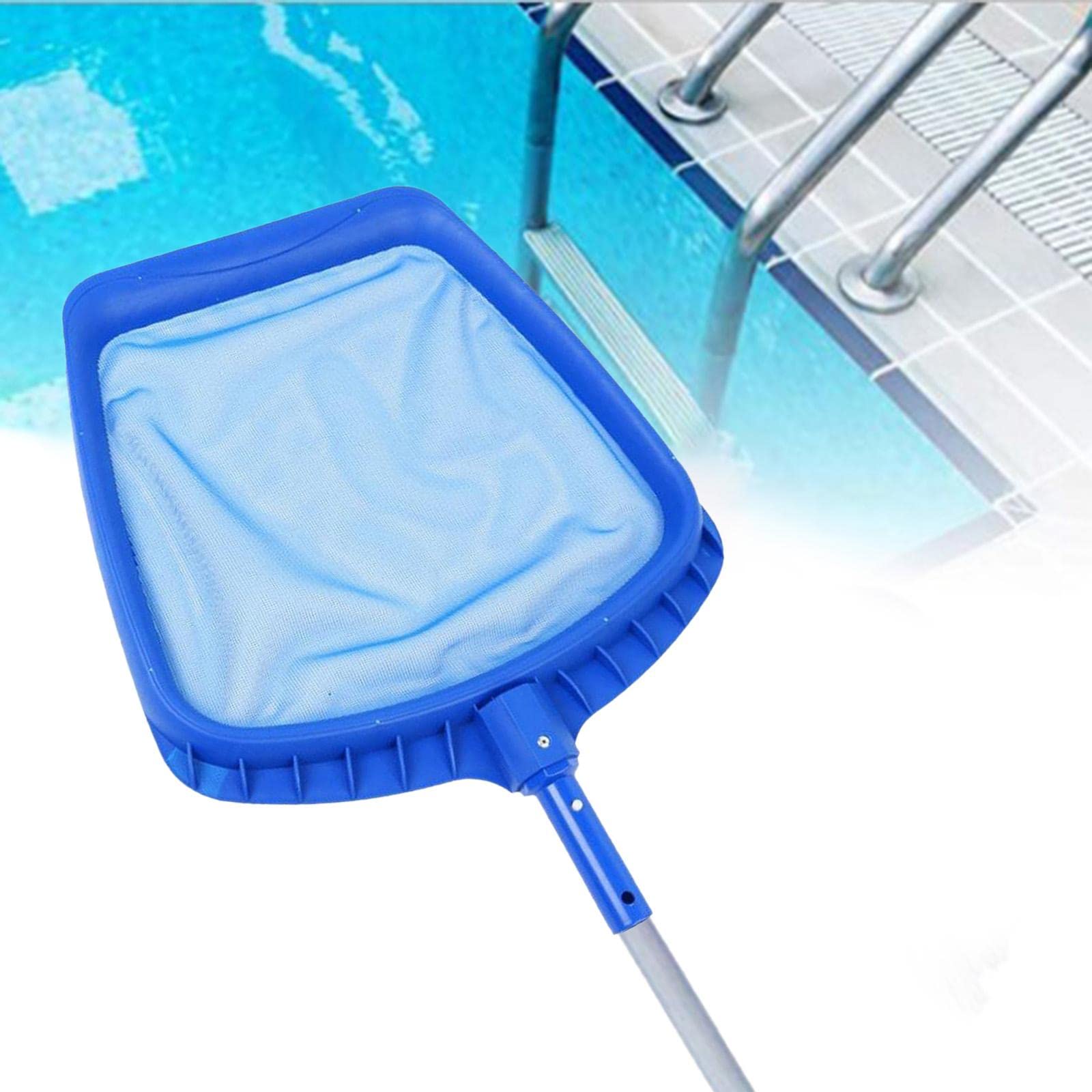 Red Recogehojas para Piscinas Red de Limpieza de Hojas de Piscina de Malla Fina Herramienta de Limpieza de Hojas, Red Poco Profunda