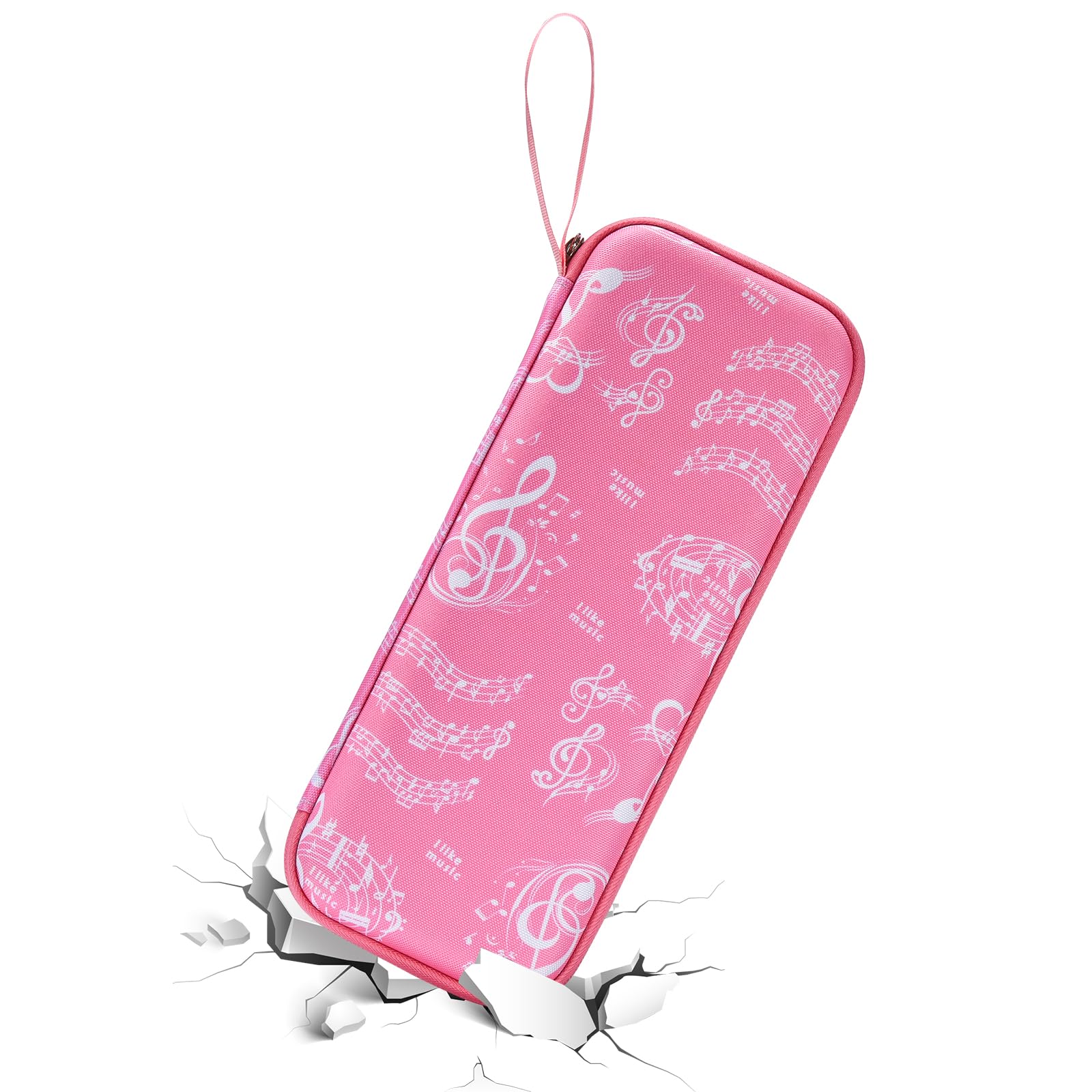 Janjunsi Funda de Almacenamiento Compatible con Otamatone Japonés Electrónico Musical Instrumento Portátil Sintetizador (Regular Size), Funda Dura de Protección EVA Bolsas de Almacenamiento
