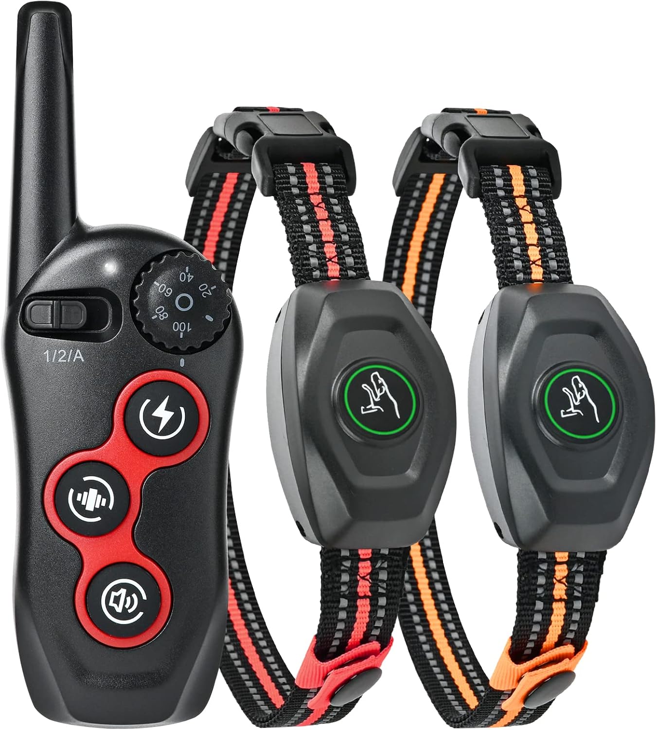 Dog Training Collar 2 in 1 Automatic Bark Collar with