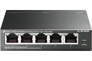 TP-Link 5-Port PoE Ethernet Switch for Enhanced Network Connectivity