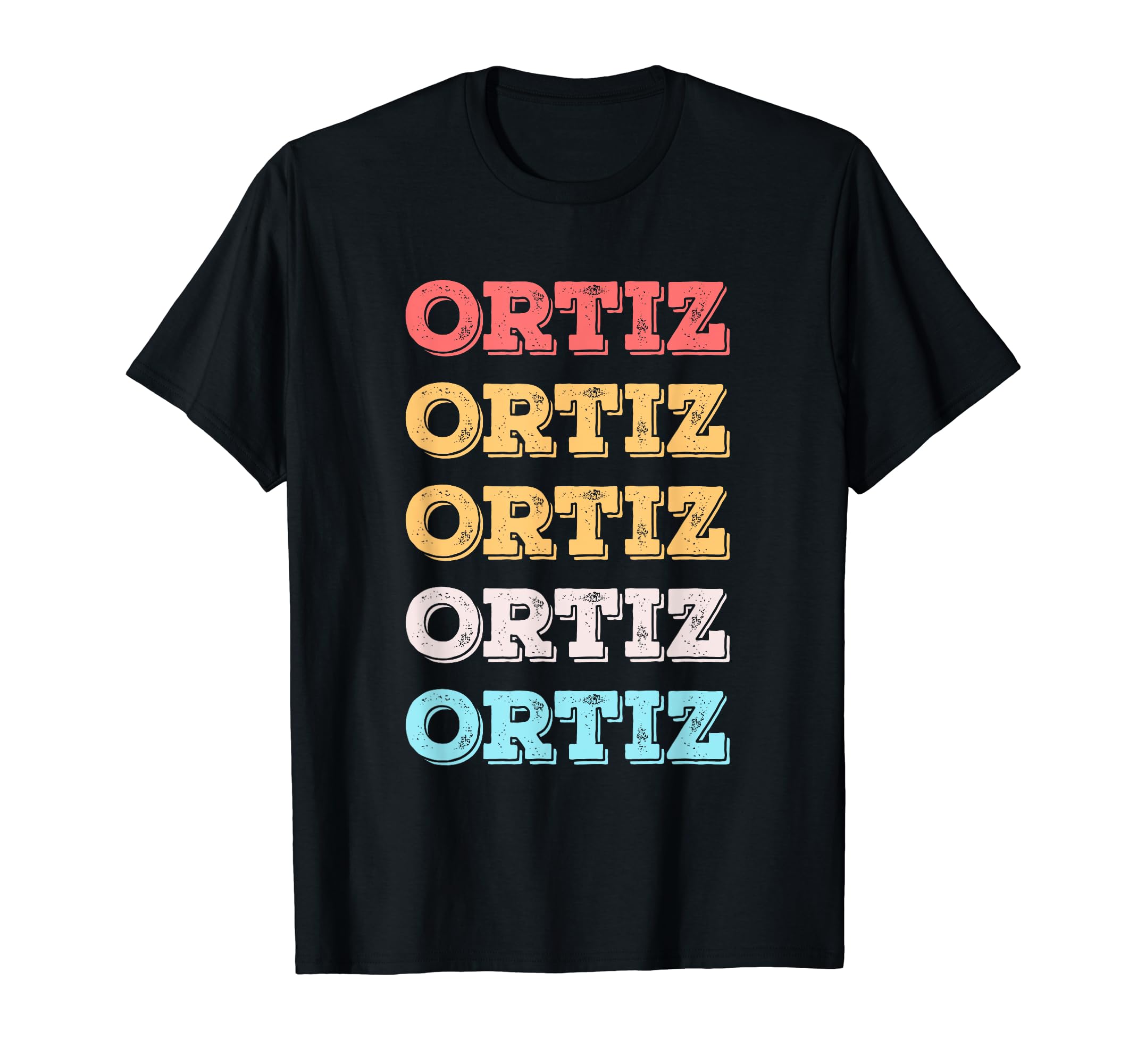 Name Ortiz tshirtCute Custom Gift Ortiz Name Personalized T-Shirt