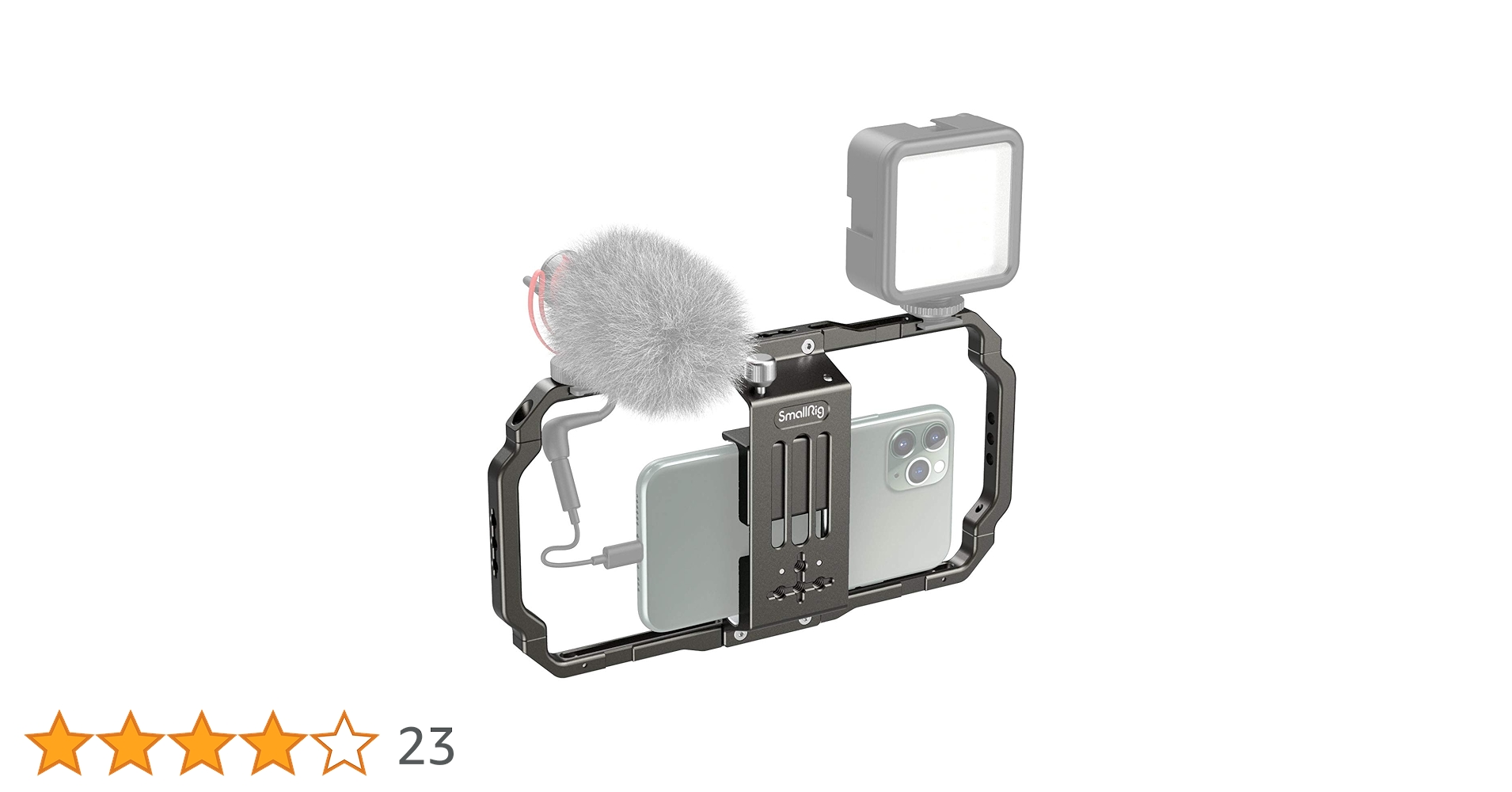 Amazon.co.jp: SmallRig 汎用型スマホ用ビデオリグキット iPhone