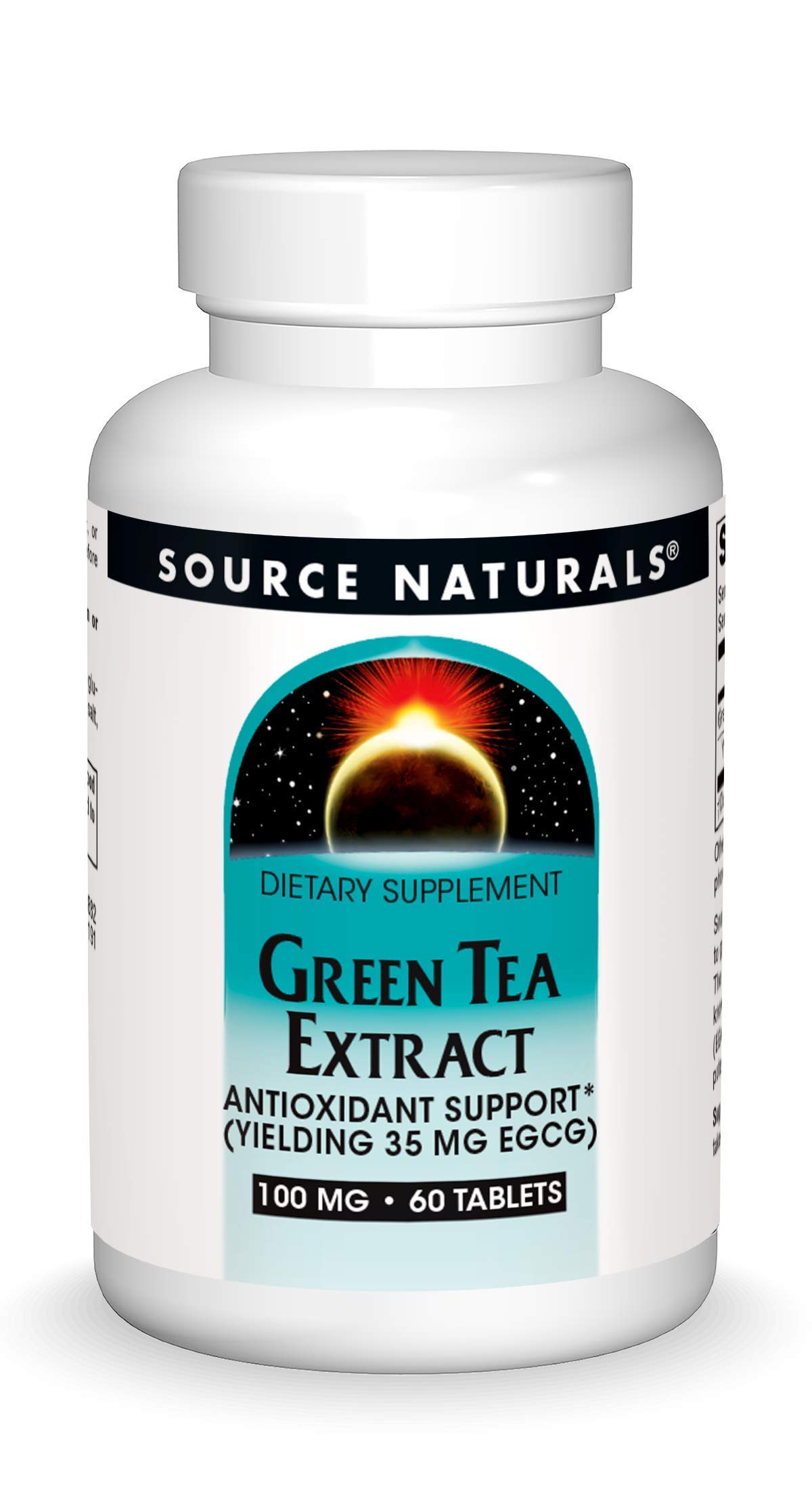Source Naturals Green Tea Extract 100 mg Tablet - 60