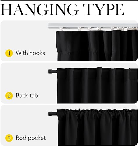 Vista 429 de NICETOWN - Cortina divisora que reduce el ruido para loft, habitación, sótano, hospital, clínica, laboratorio, cubículo, pantalla de privacidad