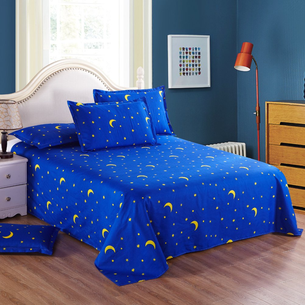 Lit de style cartoon avec grand drap feuilles pour chambre cocooning