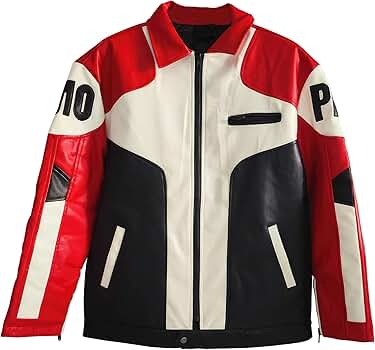ジャケット・アウター RETRO FAKE LEATHER JACKET RETRO FAKE LEATHER JACKET