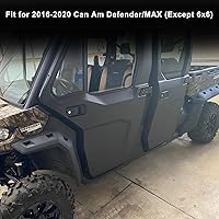 Vista 6 de KIWI MASTER Extensiones de guardabarros para 2016-2026 Can Am Defender, accesorios extendidos para guardabarros 715006821 715002424