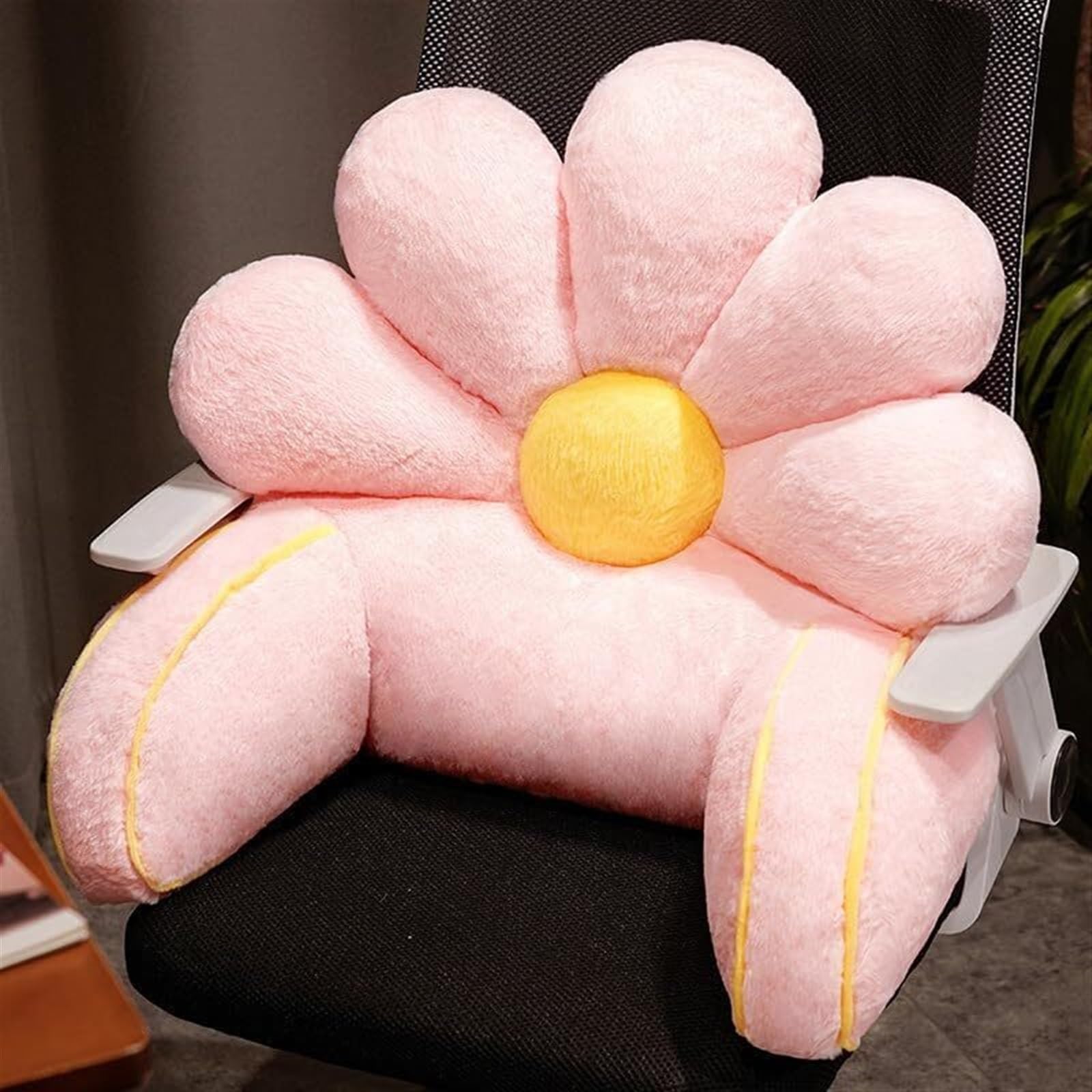 Uoxhfdh Gray Breathable Lumbar Cushion Cartoon Pillows For Chair And Sofa Relaxation Pillow For Back Support(,40 * 50Cm)