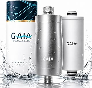 Duschfilter Gegen Kalk & Chlor - Wasserfilter Dusche Gegen Hartes Wasser - Für Weichere Haut & Glänzenderes Haar, Kalkfilter Dusche Passend Für Alle Standardduschen - Shower Filter