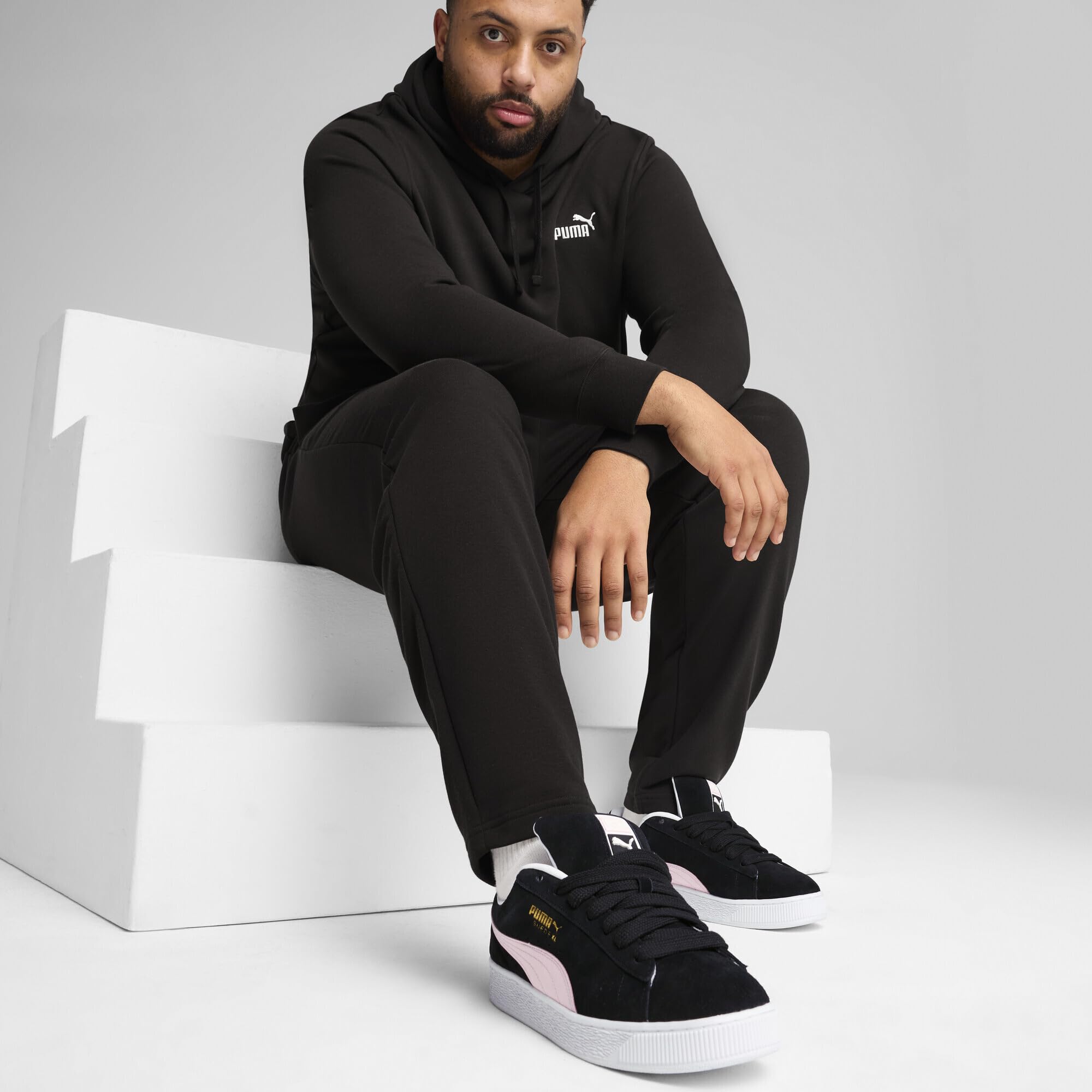 PUMA Ess No. 1 Logo Sweatpants Tr Op - Spodnie z dzianiny Mężczyźni