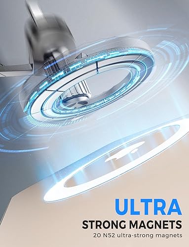 Miniatura 3 de eSamcore Se adapta a MagSafe - Soporte de teléfono magnético para ventilación de automóvil, imanes N52, clip de soporte de teléfono celular para