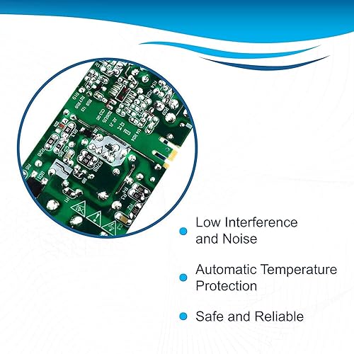 Miniatura 3 de HQRP Adaptador de CA compatible con Korg KM2 mezclador Karma N1 N1R N5 N5EX TR TR88 Triton LE sintetizador Triton Rack SP500 Piano digital TP-2