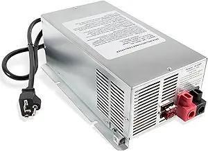 WF-9865-AD-CB Deck Mount Converter Charger, 65 Amp DC Output with 20 Amp AC Power Cord, Replacement for RV Trailer Camper WF-9800 Series, WF-9865, WF-9865-MBA