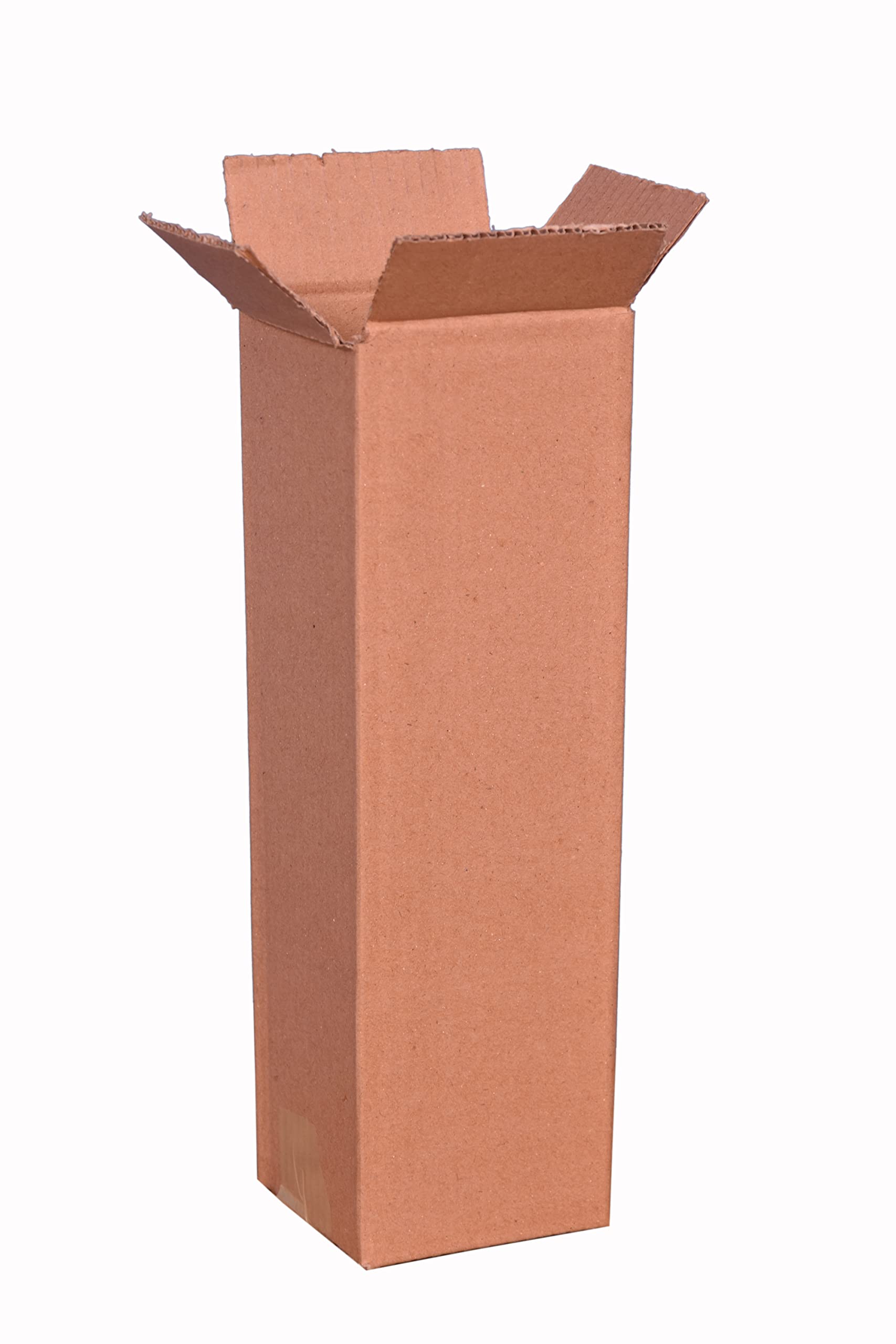 SGNS Corrugated Square Box 4×4×13Inches, Brown – 3 Ply Material Carton Box (25)-picture-10