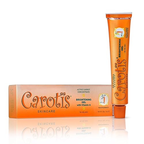 CAROTÏS Gel iluminador | 1 onza líquida | Desvanece manchas oscuras en: axila facial, rodillas corporales, pies, manos y tono de piel uniforme | con