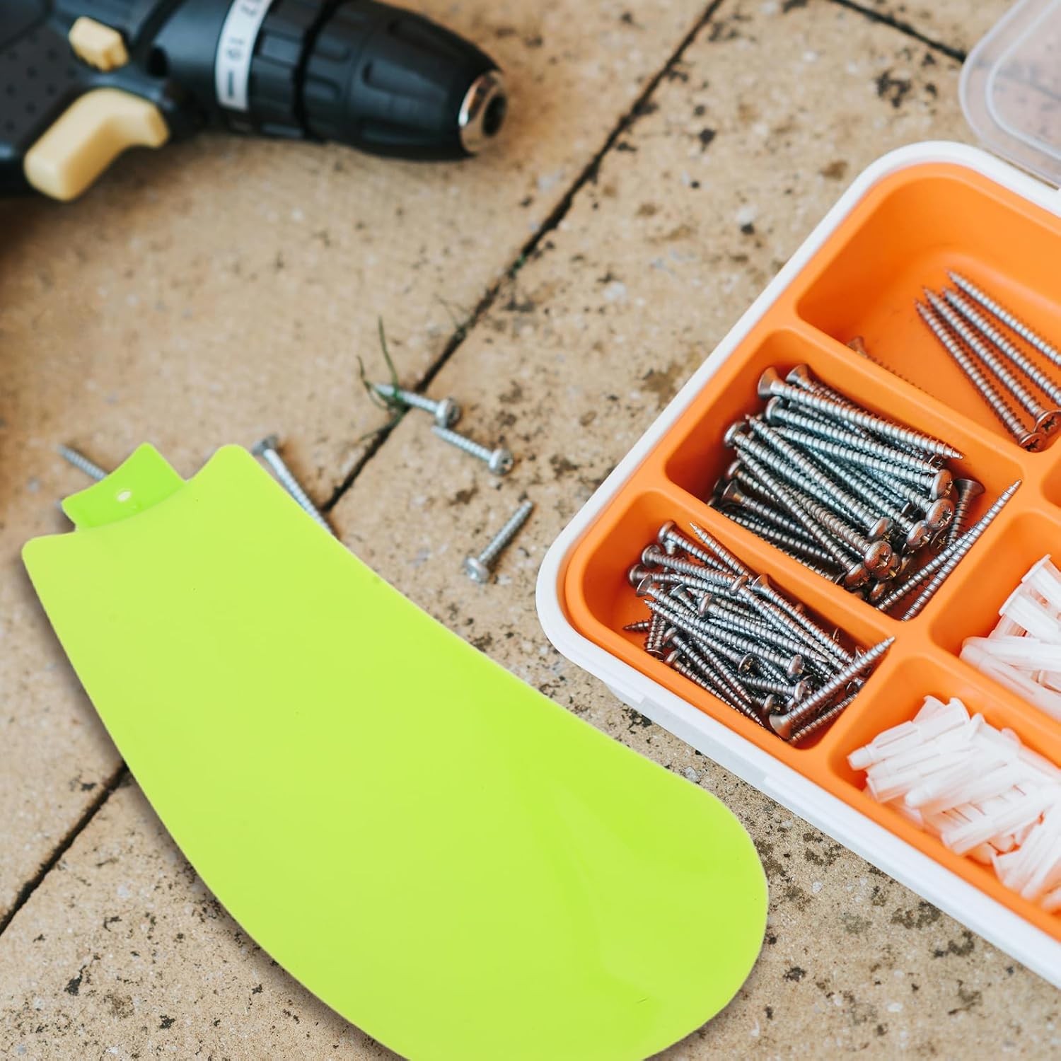 50pcs PP Fan Blades: Ceiling Fan Replacement Blades for Floor Table Ceiling Easy to Install Repairs Maintenance Accessories