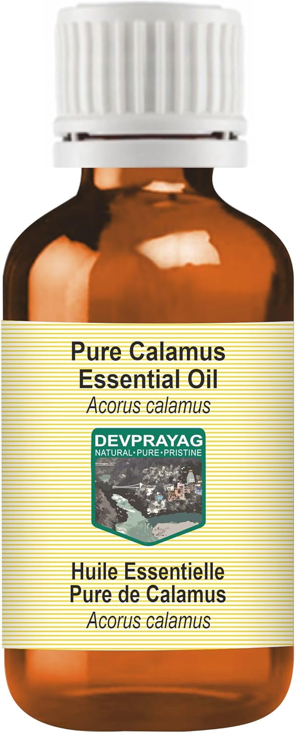 Pure Calamus Essential Oil (Acorus Calamus) Steam Distilled 1250ml (42 oz)