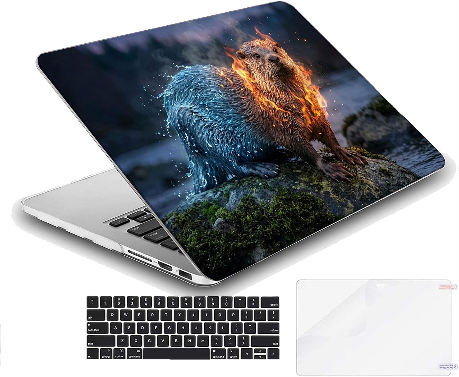 Compatible with MacBook Neo 13-inch, Hard Shell Case with Keyboard Cover and Screen Protector (A3404 A18 Pro chip, 2026 Release) - Otters MC22054