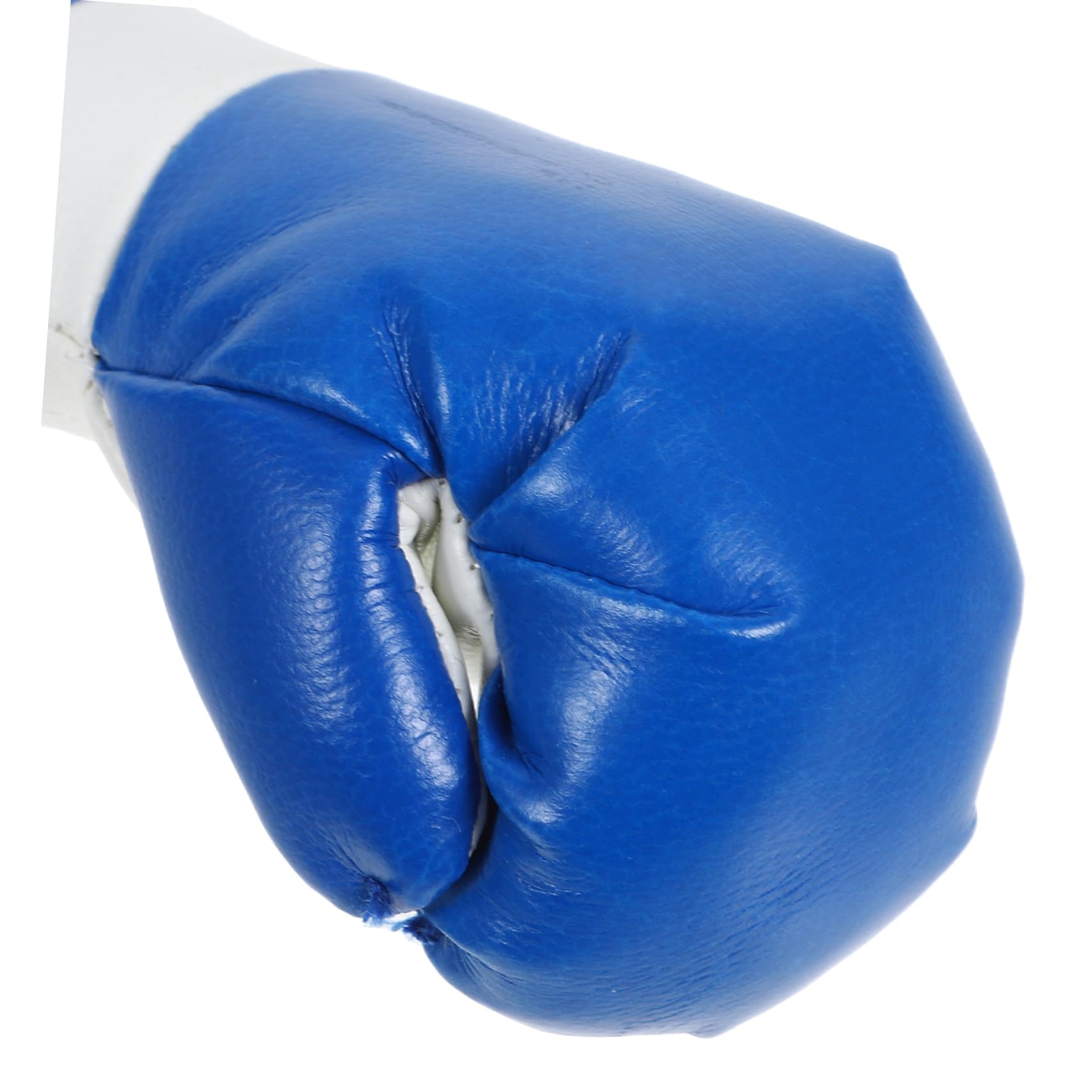 Cabilock Boxing Gloves Blue Mini Keychains Boxing Gloves Car Mirror Ornament for Party Dec