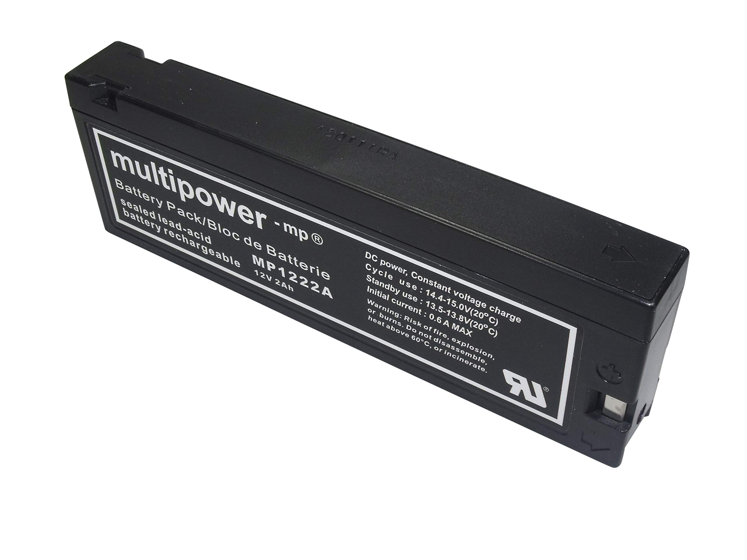 AccuCell - Batteria al piombo per Agilent Heartstream XL Defibrillator M3516A, M5516A