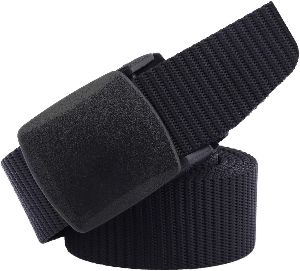 moonsix Nylon Belts for Women Men,1.2" Width Tactical Military Style