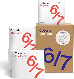 The Pant, Size 6, Refastenable Training Pants for Sensitive Skin, Hypoallergenic, Super Absorbent Overnight Leak Protection, 4T/5T (33-62 lbs), 92 Count