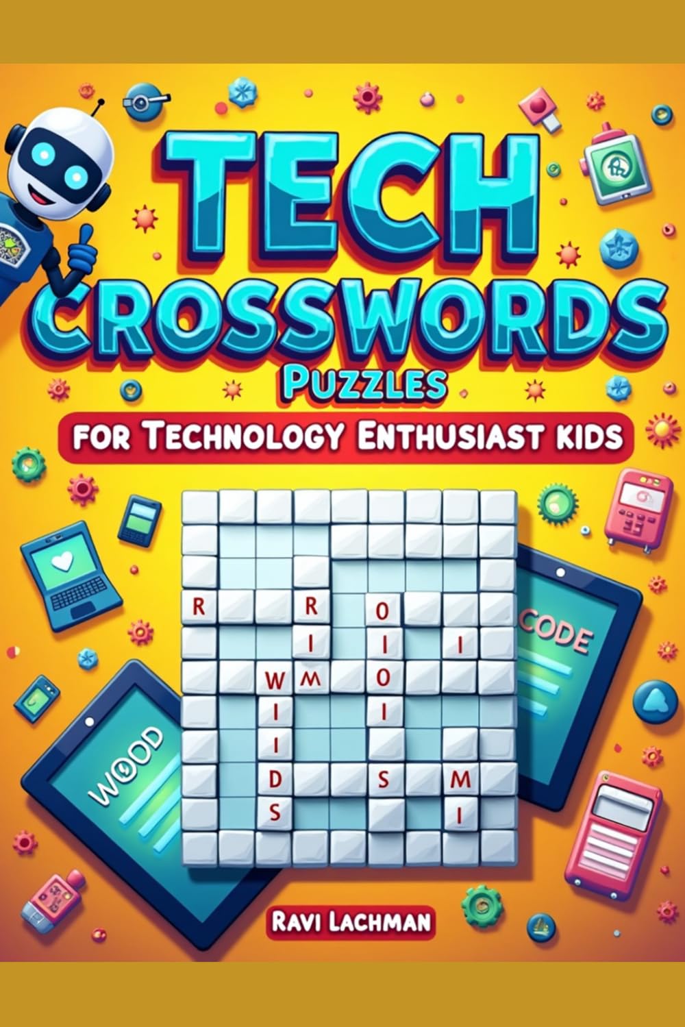 Tech crossword puzzle for technology enthusiast kids