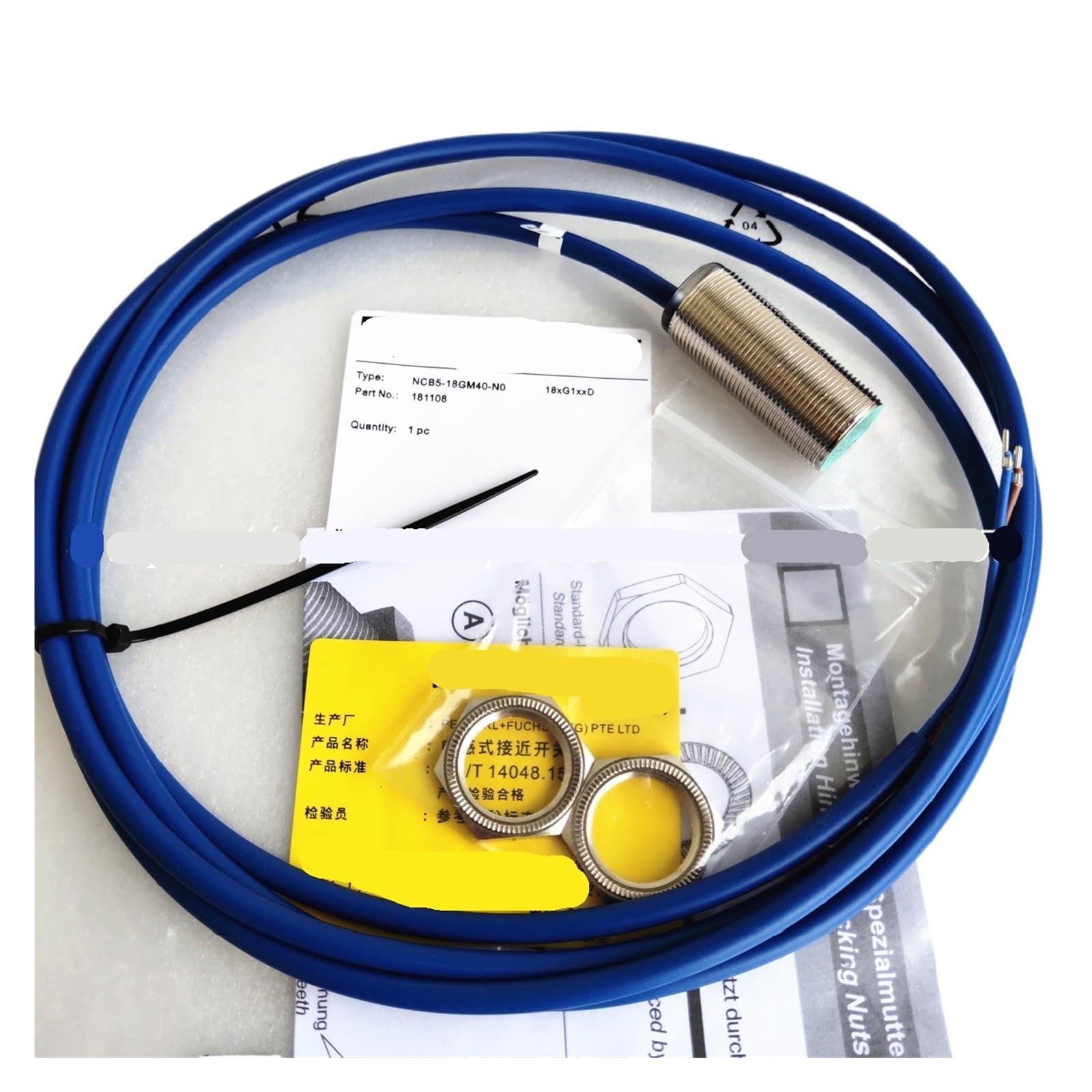 JHPWKRMU NCB5-18GM40-N0 Proximity Switch Sensor