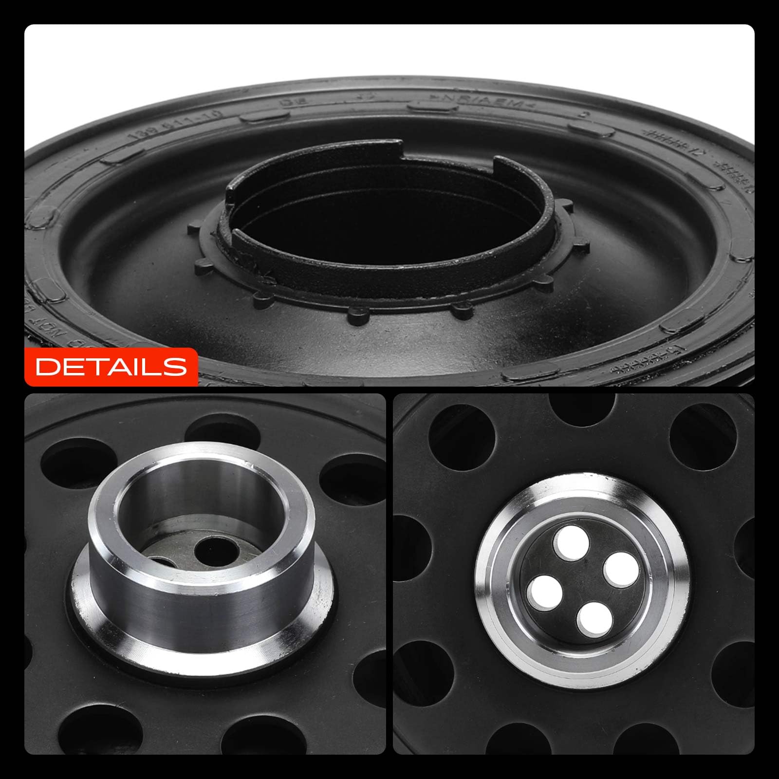 Frankberg Puleggia albero motore 11237823191 | Compatibile con: Serie 1 Cabrio E88, Serie 1 E81, Serie 3 Coupé E92, Serie 3 Touring E91, X1 E84, Serie 3 Cabrio E93
