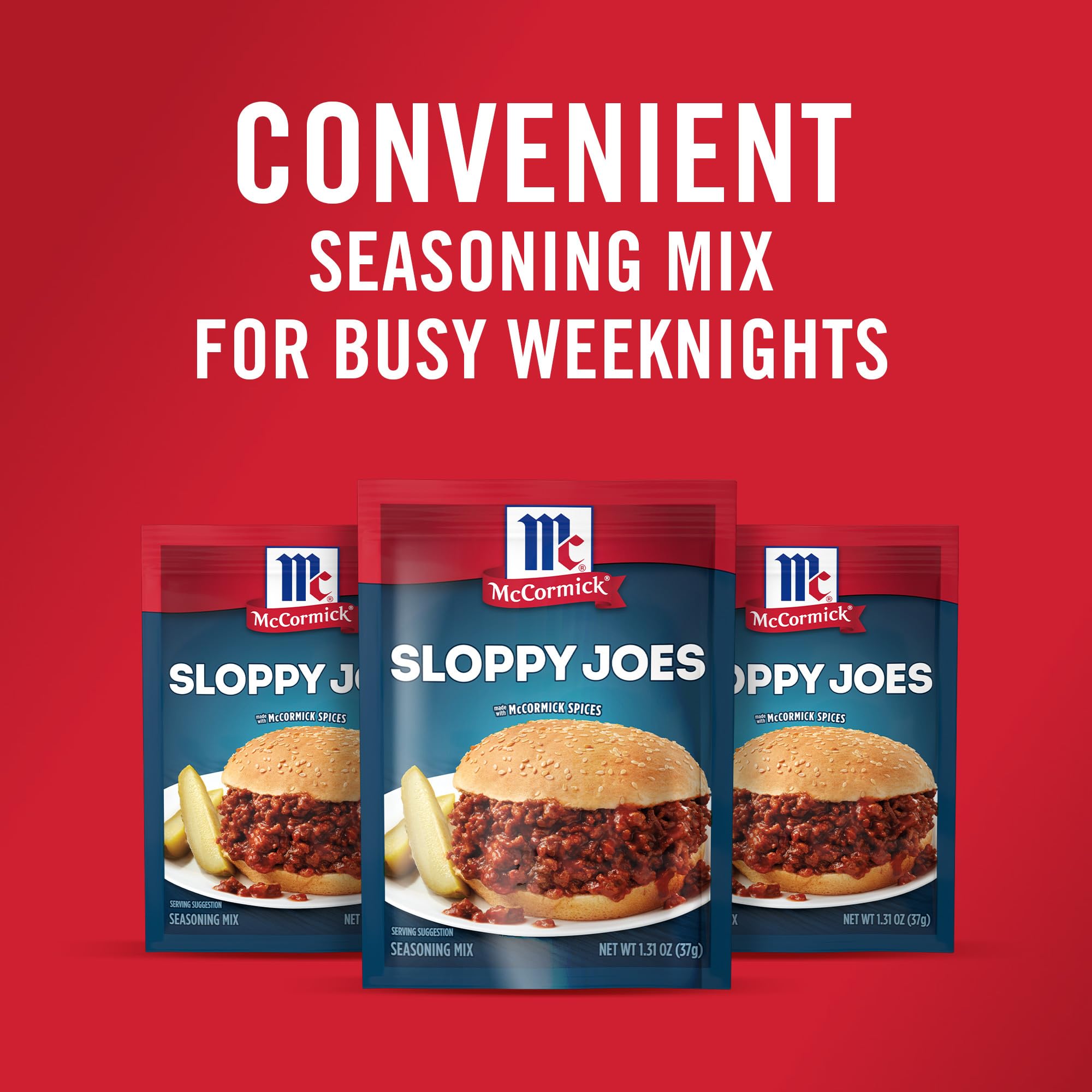 McCormick Sloppy Joe Mix, (1) 1.31 oz. packet