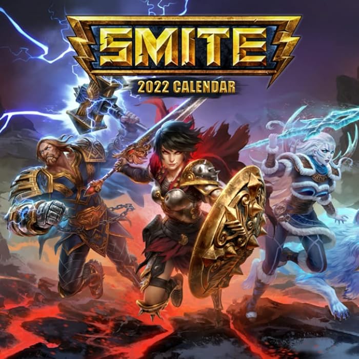 Buy Smite Calendar 20222023 Smite Calendar 2022 OFFICIAL Games