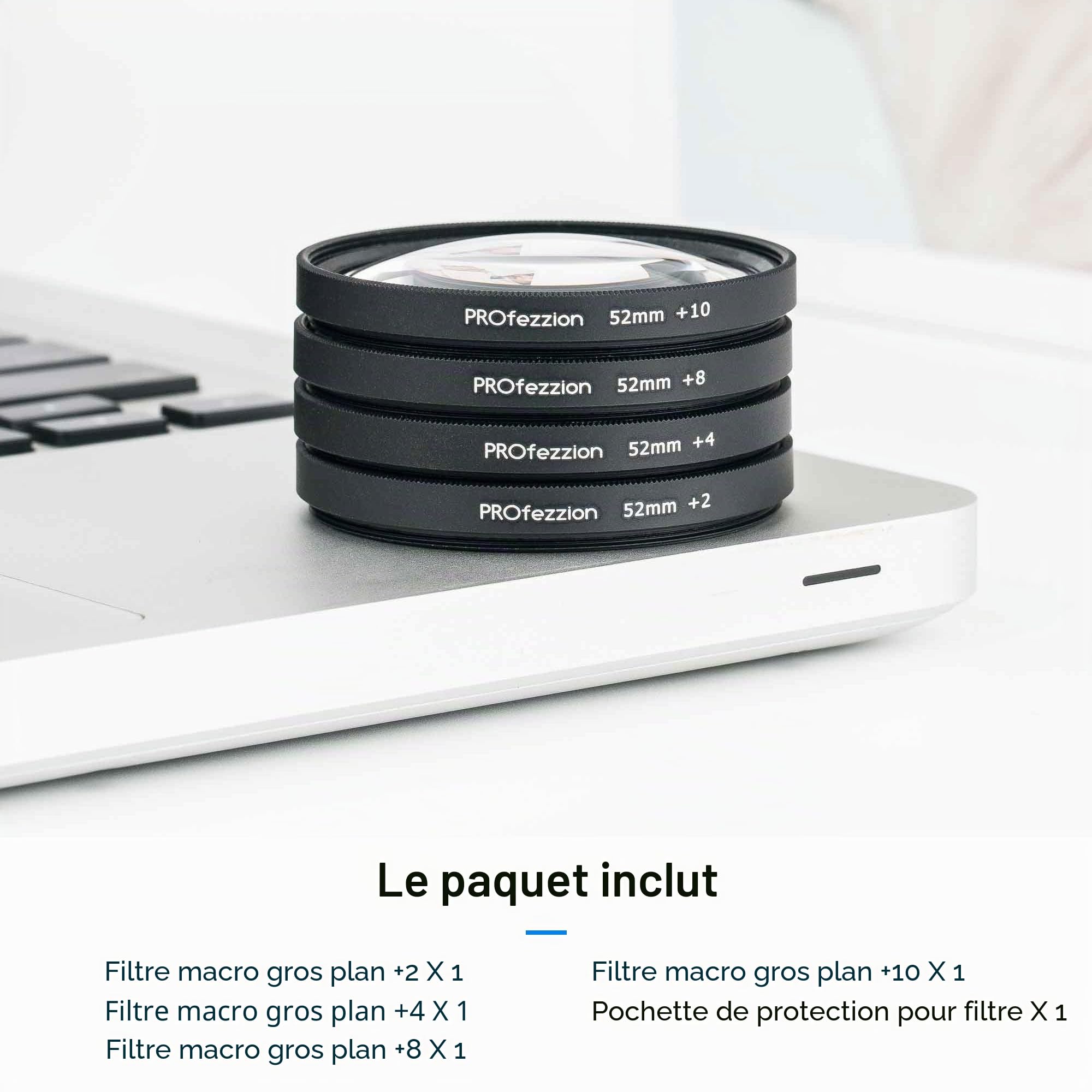 PROfezzion 67mm Kit de Filtre Macro Close-up Filter