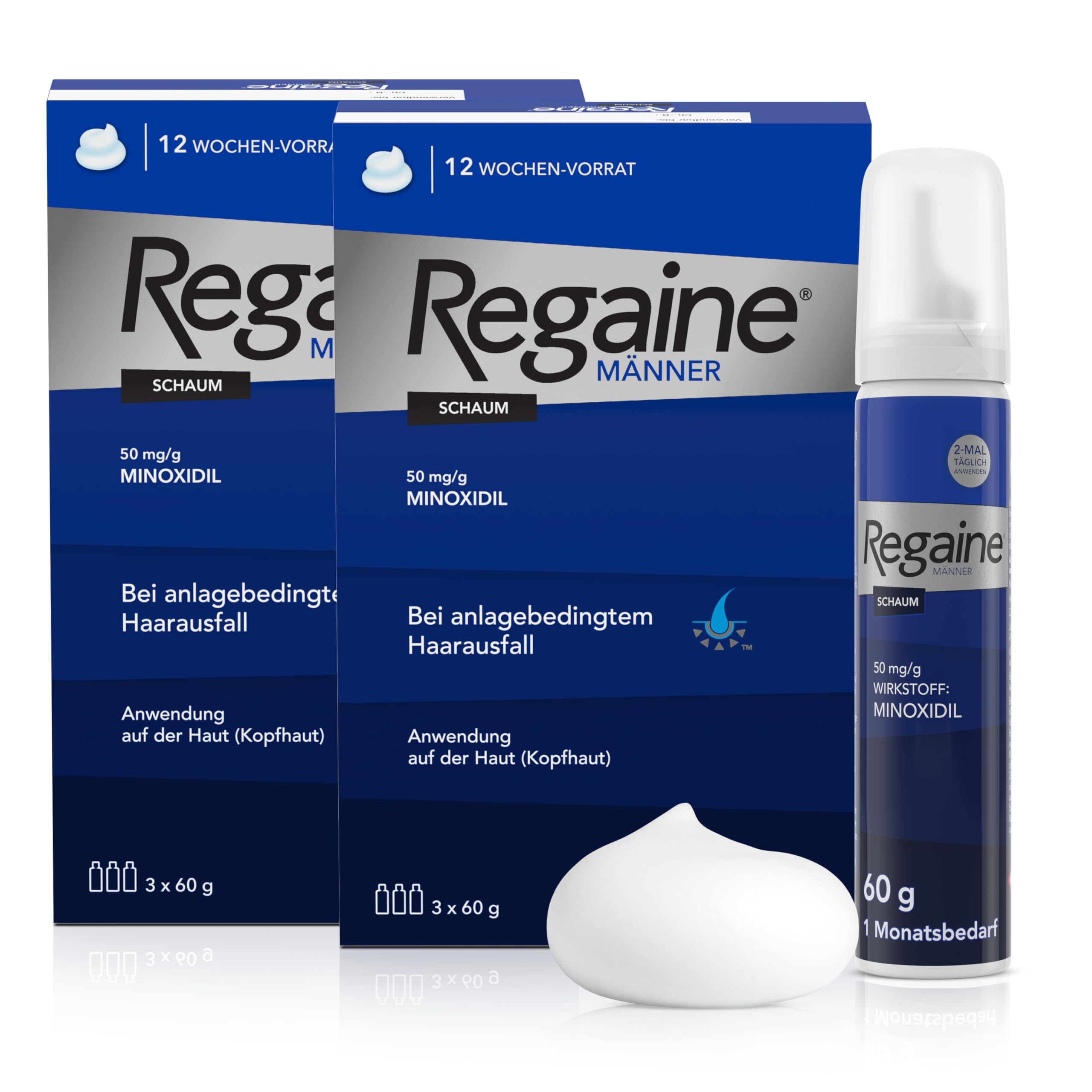 REGAINE Männer Schaum: 60 g (6er Pack)
