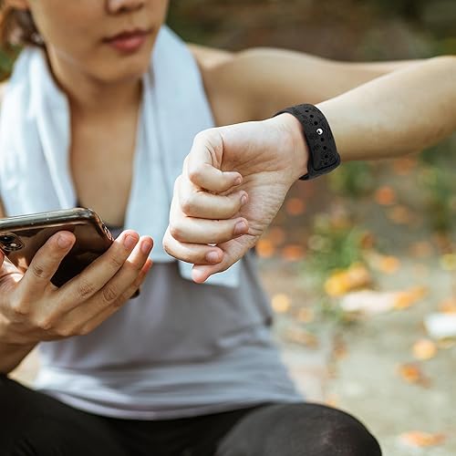 Miniatura 7 de Wanme Bandas compatibles con Garmin Vivoactive 5  Venu 2 Plus  Venu Sq  Venu  Vivoactive 3 Watch Band para mujer, correa de repuesto deportiva de