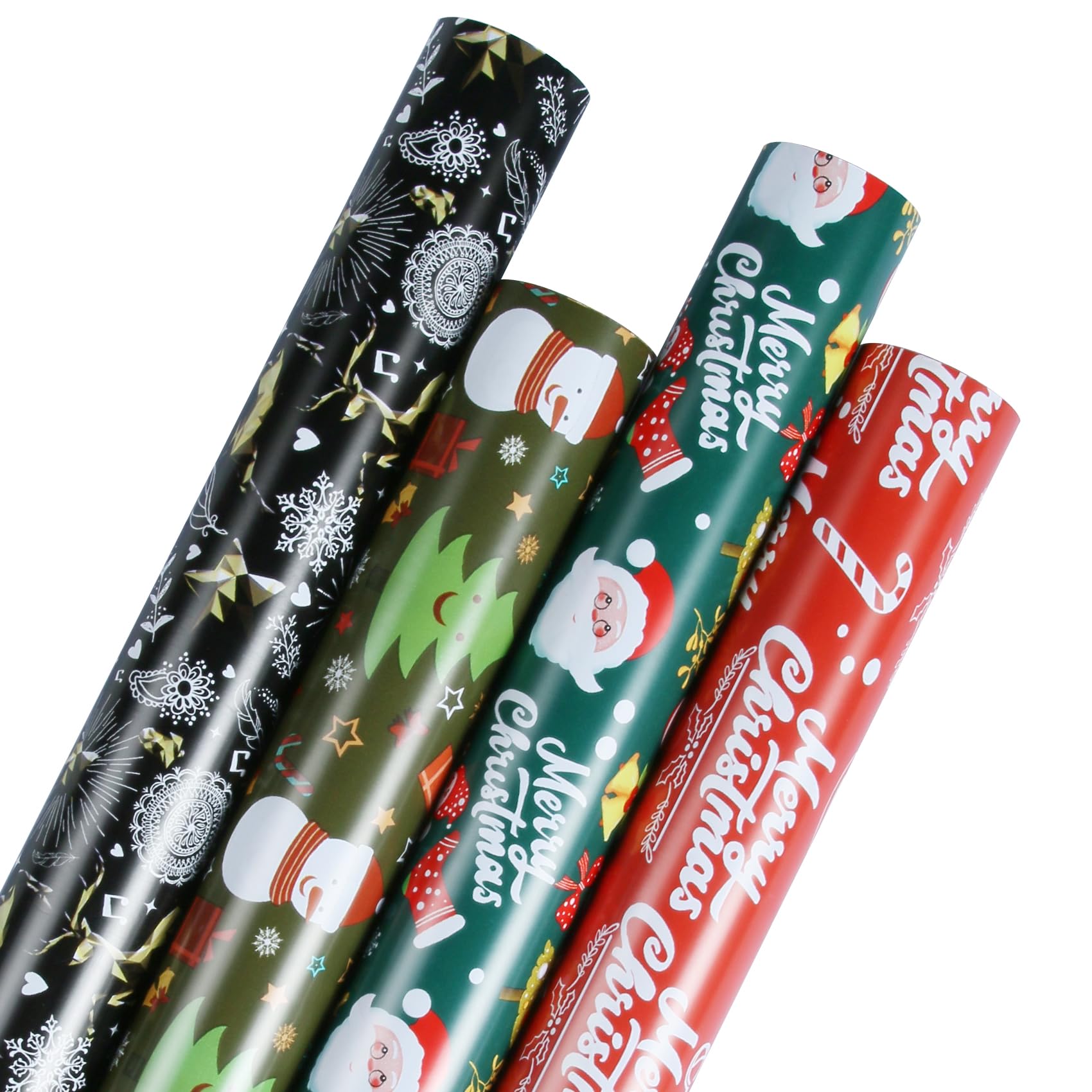 (QTY 2) Aimyoo Santa Snowman Reindeer Candy Canes Christmas 