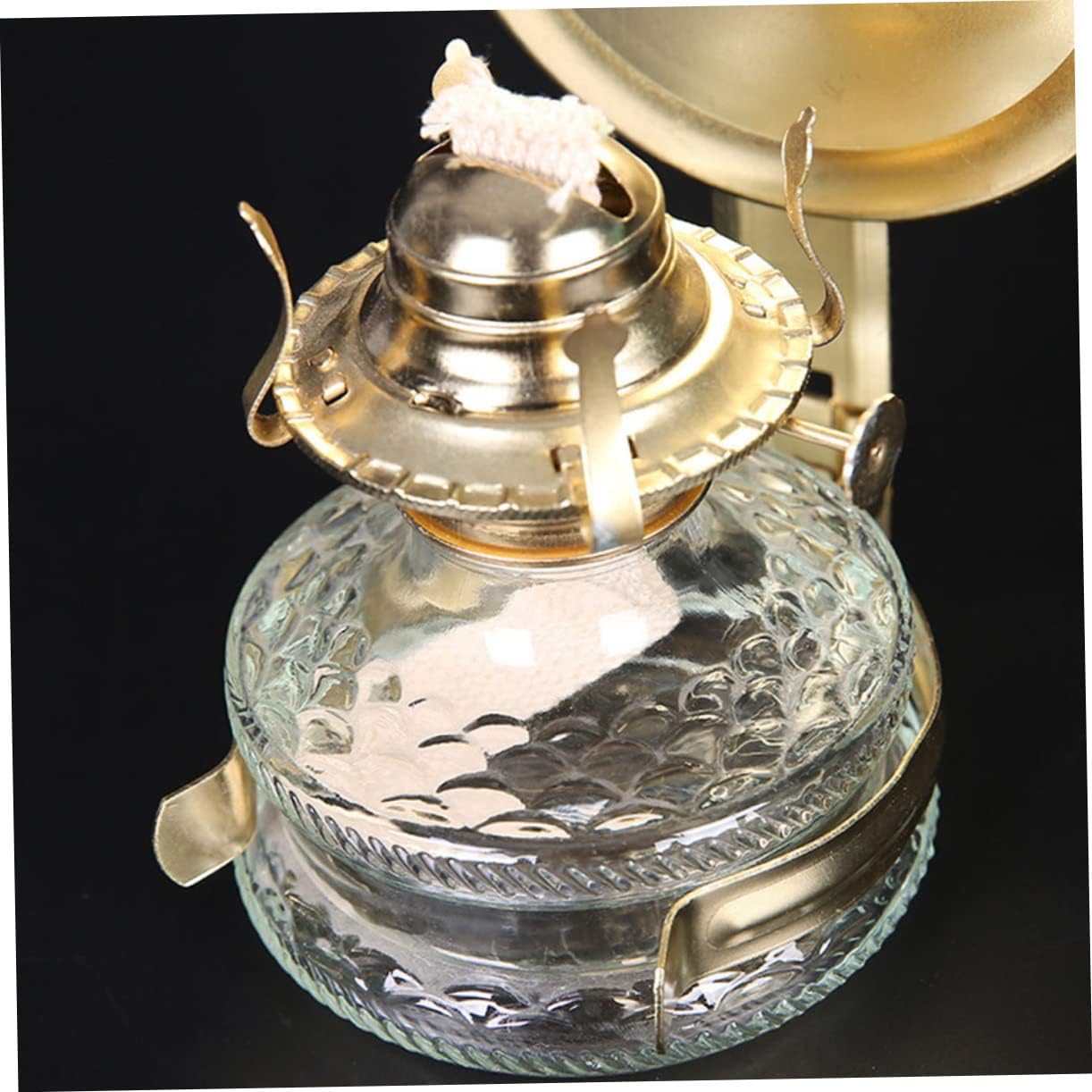 VALICLUD 1set Vintage Kerosene Lamp Burner Wick Oil Lamp Replacement Parts for Retro Lighting