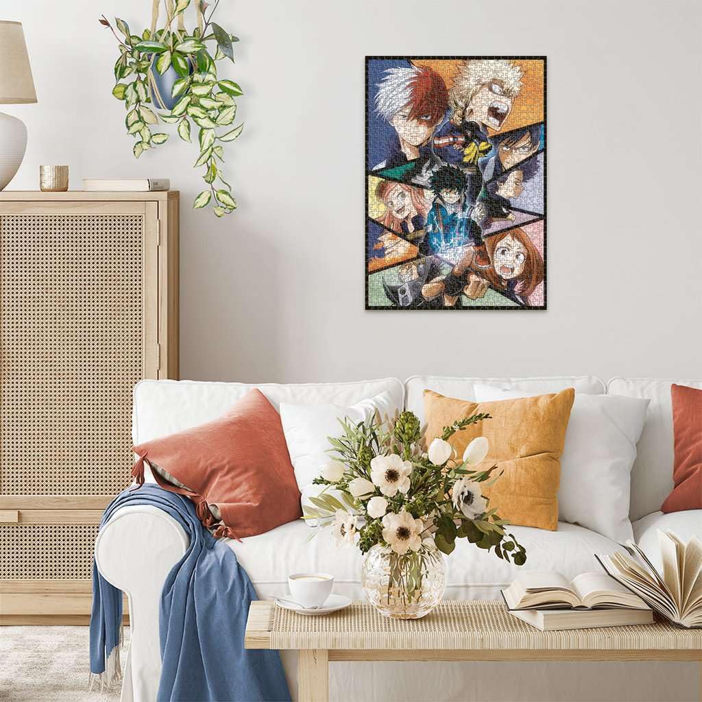Ravensburger - Puzzle 1000 Pezzi My Hero Academia | Puzzle Adulti E Bambini Con Una Misura Di 70x50 Cm | Regalo Per Adulti E Bambini Da 14 Anni E Più | Puzzles Ravensburger