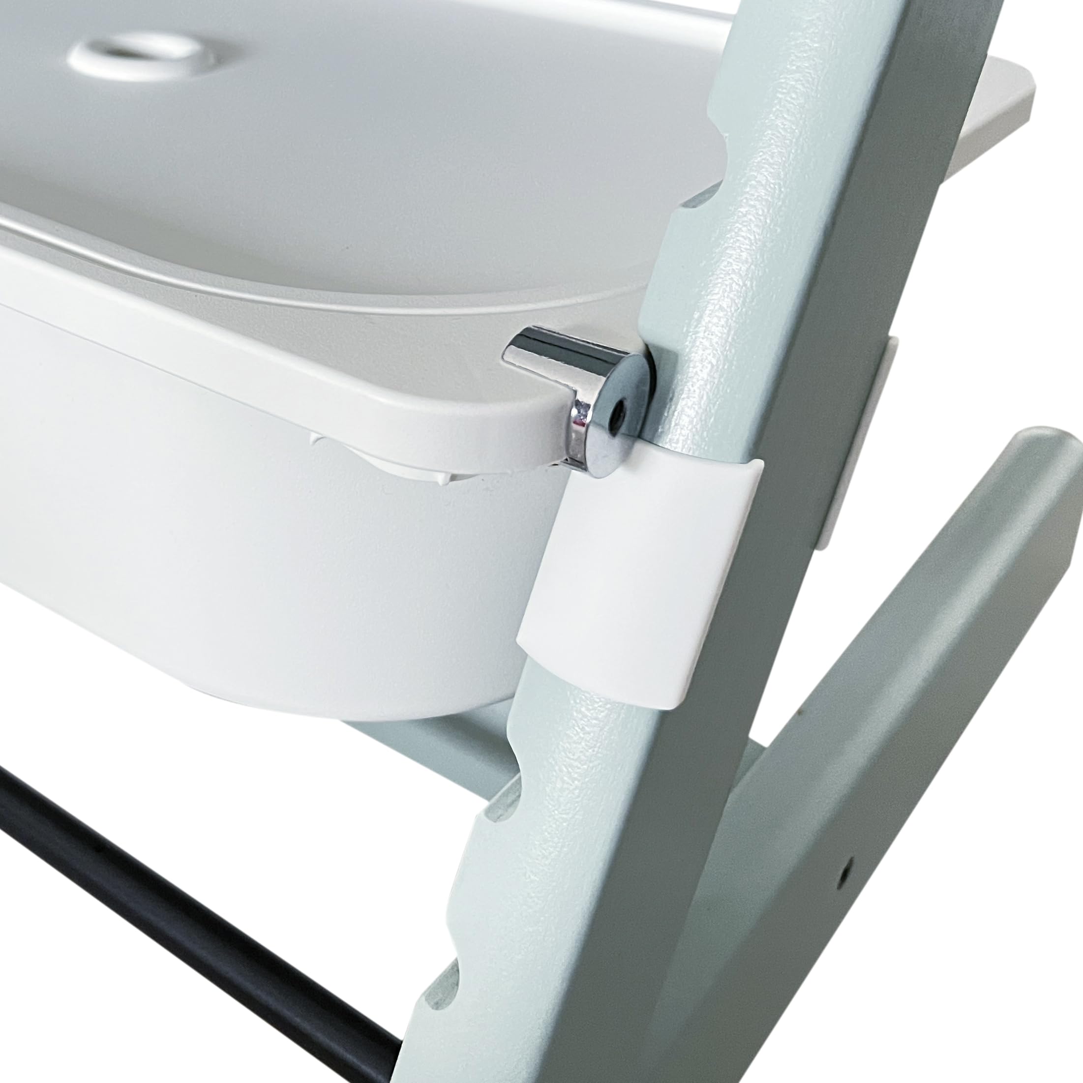 Adattatore per seggiolone Stokke Tripp Trapp e vassoio IKEA Trofast o cestino a rete, fornito con tappi