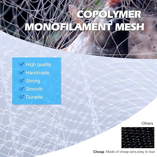 Miniatura 7 de Goture Red de pesca americana, redes de fundición de agua dulce y salada para cebo, trampa de camarones de peces de 3 pies4 pies6 pies7 pies8 pies10