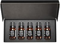 AirScent Hotel Fragrance Oil Gift Set - 5x10mL Luxury 5-Star Scents Inspired by Ritz Carlton, Westin, Baccarat, My Way & Capri Brezza for Diffusers & Crafts