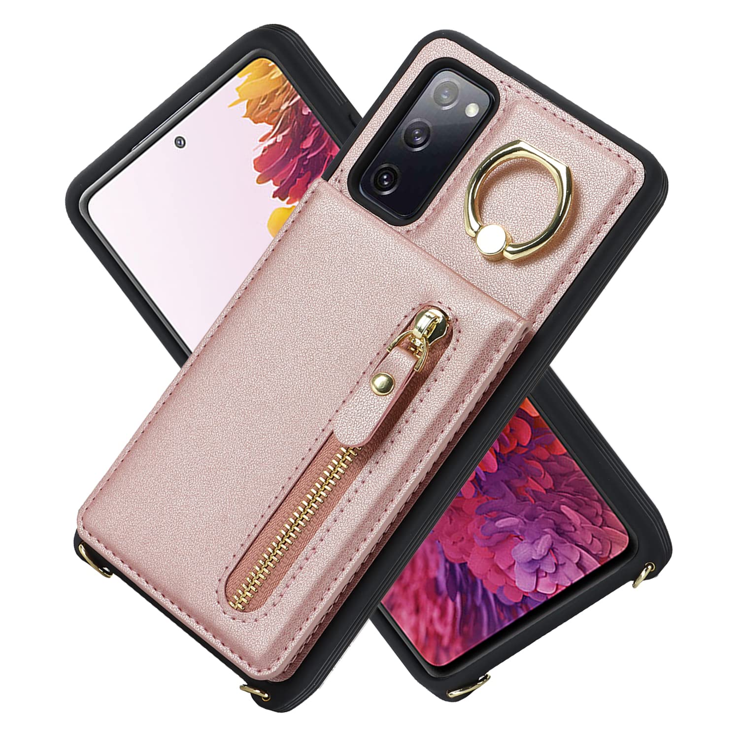 Amazon.co.jp: S20 Galaxy ケース ショルダー リング付きケース 上下開 