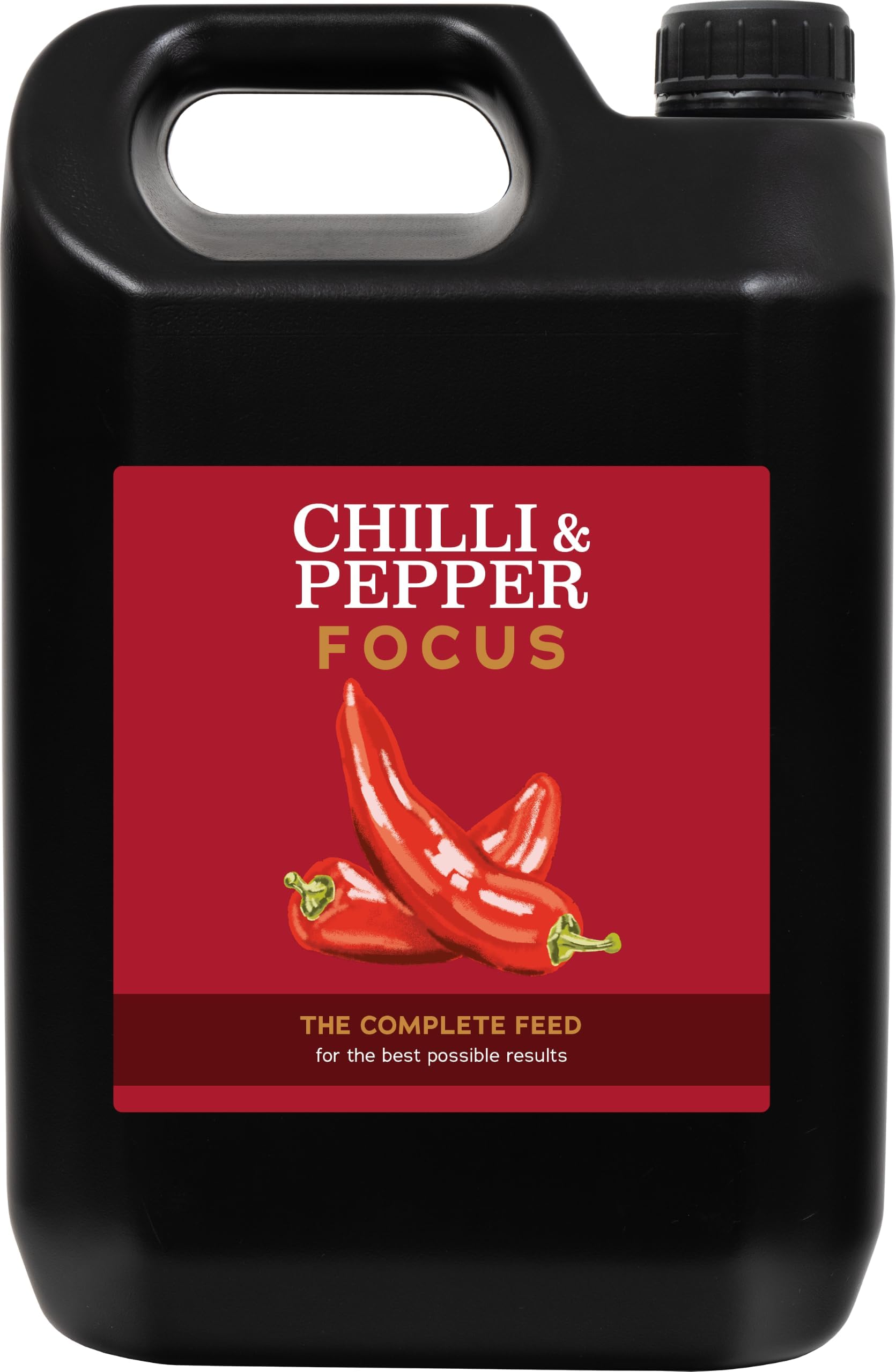 Ltd GTCF5 Nutrient, Multi-Coloured, 5 litre | Concentrated liquid with kelp extract, mineral salts and essential nutrients, boosts harvest for chillies and peppers.