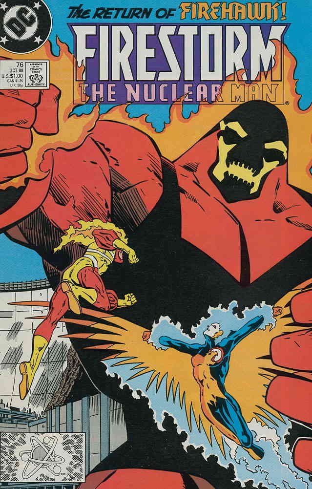 Amazon.com: Firestorm, the Nuclear Man #76 DC | Comic Book