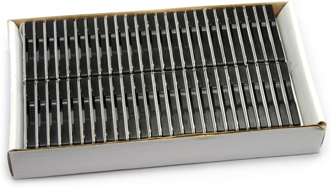 CMS Magnetics® Name Badge Magnets BM-2Mag-2, Magnetic Badge Attachments for Magnetic Name Tags, 3M Adhesive Back Plates Included, 100 Sets