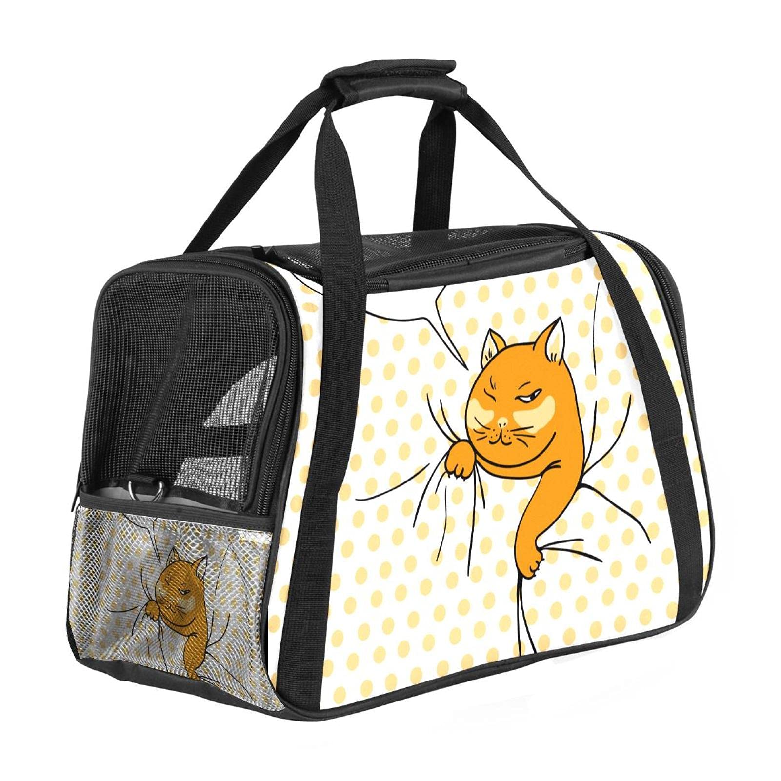 Sac de transport portable pour animal domestique approuvé compagnies aériennes chat lapin