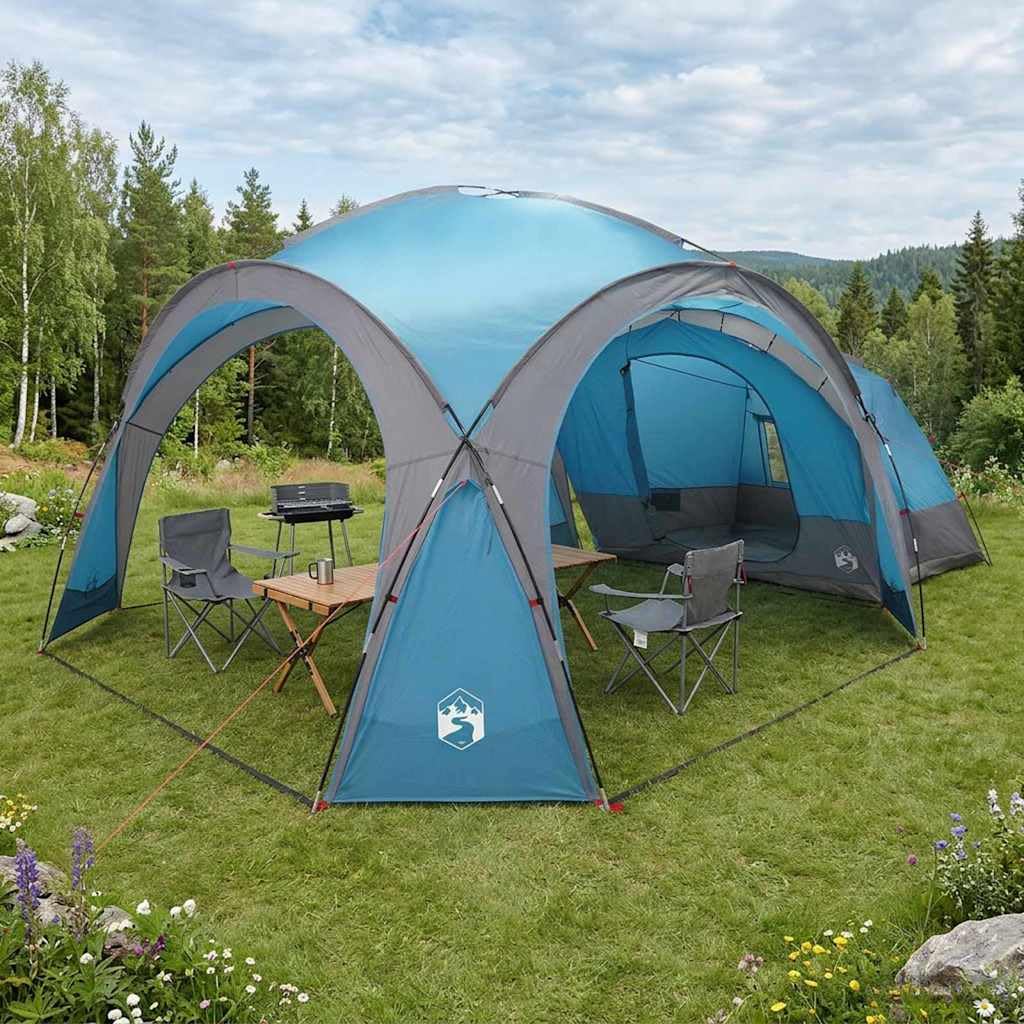 Namiot Laterale Green Armee 410x410x250 cm Poliester Stal