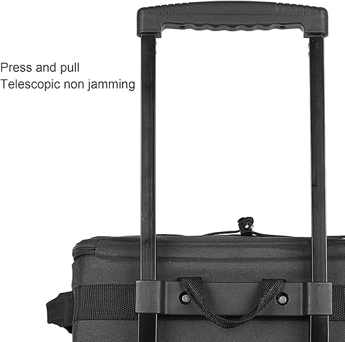 Miniatura 8 de Marhynchus 43L Wheeled Cooler Rolling Cooler Portable Cooling Bag with Handle for Camping Picnic Beach Travel