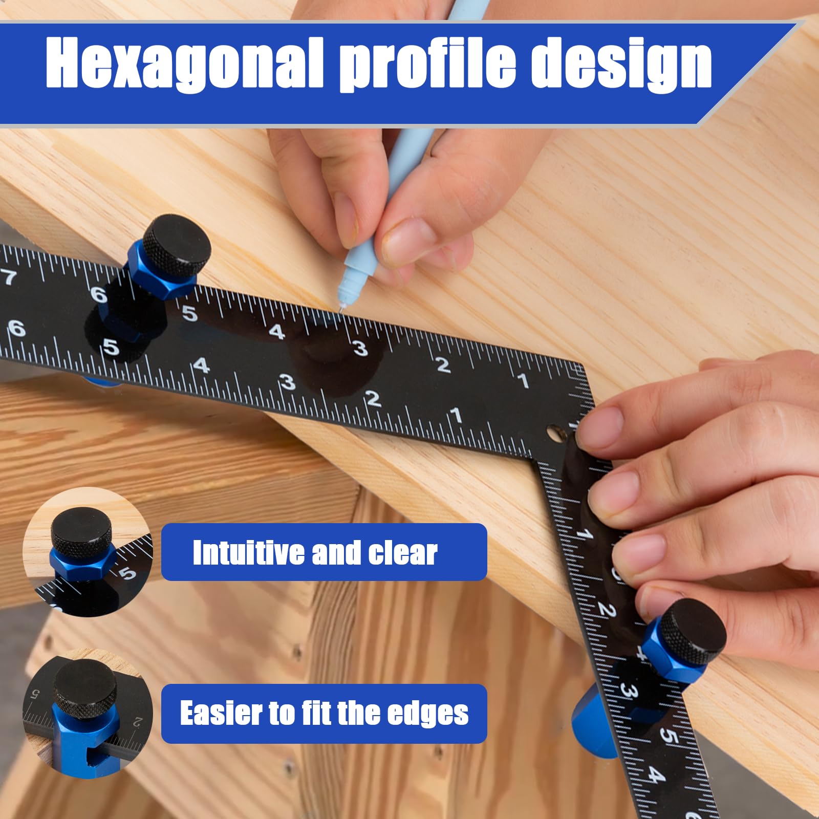 Tall Stair Gauges - Framing Square Layout Tools -4
