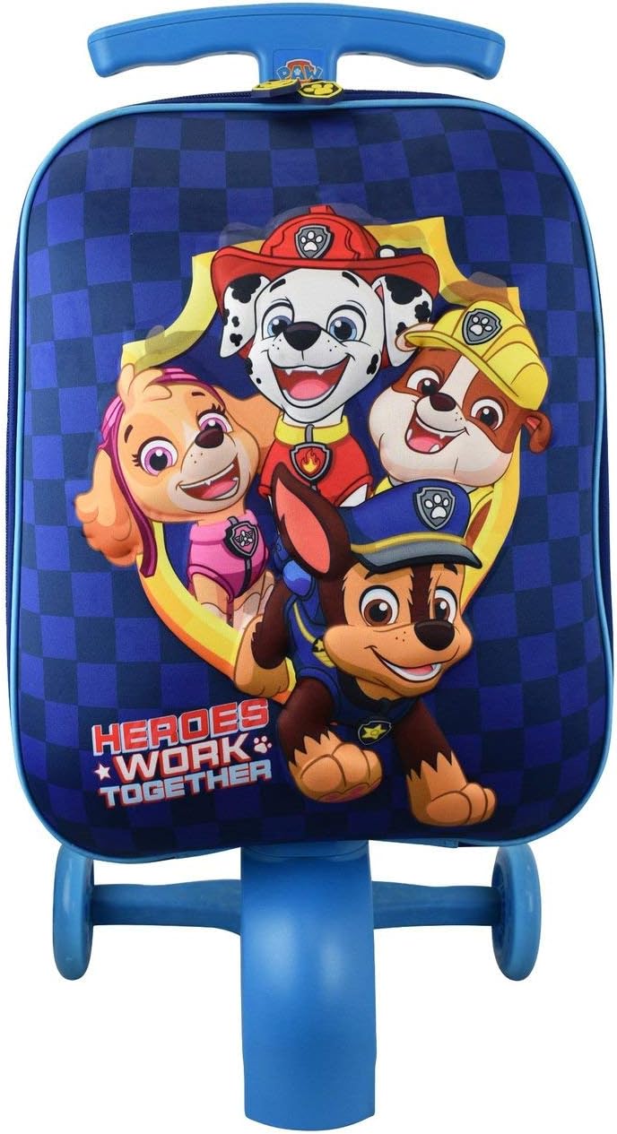 ATM Kid's Paw Patrol Boy Blue Scootie Luggage
