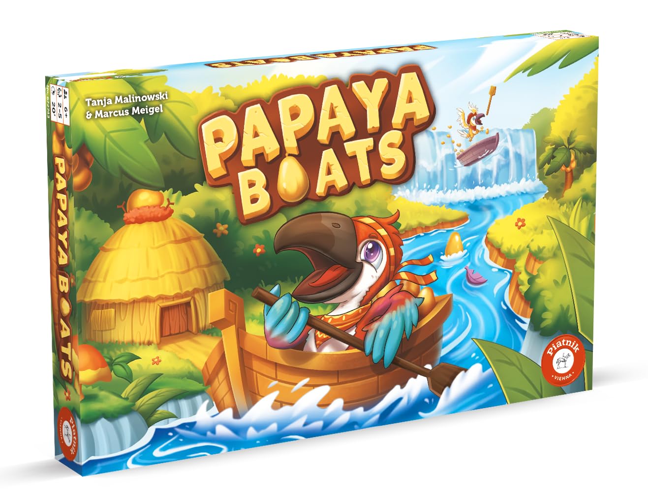 Piatnik Papaya - Gioco Da Tavolo Di Bluff Per Bambini, 672743